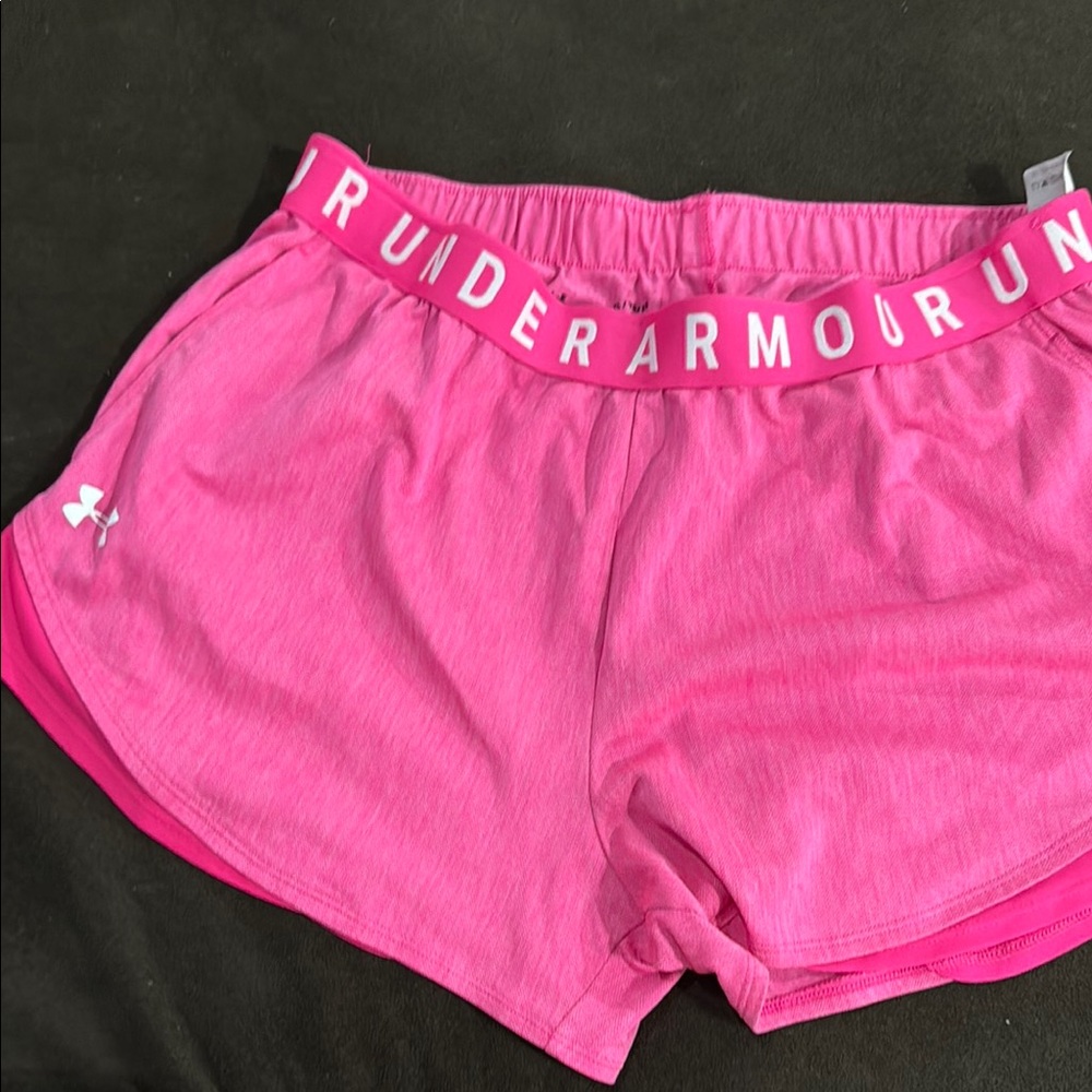 Under Armour Women's Pink Running Shorts